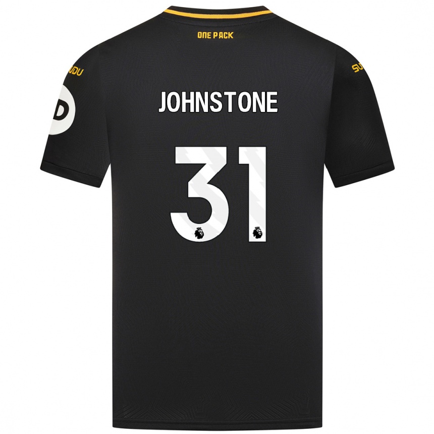 Niño Fútbol Camiseta Sam Johnstone #31 Negro 2ª Equipación 2024/25 Argentina